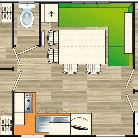 Charmant Mobil Home 6 Personnes Avec Clim Reversible Boofzheim 外观 照片